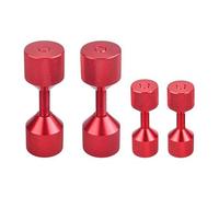 Mcclellanty 4 Pcs Aluminium Flange Two Hole Pins 1-1/8 Inch Two Hole Alignment Pins & 1-5/8 Inch Detachable Flange Red