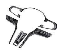 Mcclellanty Car Steering Wheel Covers Trim Stickers Decoration For G30 X3 G01 X4 G02 X5 G05 X6 G06 2018-2020