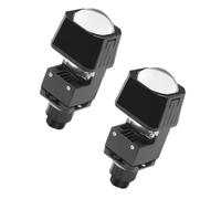 Mcclellanty Matrix Bi-Led Lens 1.5 Inch High Low Beam Car Motorcycle LED Headlight Projector Lens 6000K Universal H4 H7 9005 9006