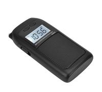 Mcclellanty Portable Radio Pocket FM AM SW MW MP3 Player Stereo Digital Receiver LCD Screen High Sensitivity Loudspeaker Antenna