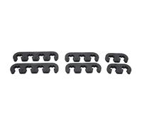 Mcclellanty Universal 7mm 8mm for Spark Plug Wire Separator Divider Ignition Lead Wire Divider Separator Clip Black