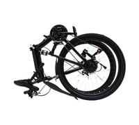 MccoMMon 26-inch mountain bike 21-speed folding Folding made steel with shock-absorbing disc brakes Portable for men and women