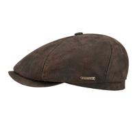 McCook Vintage Leather Cap by Stetson