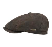 McCook Vintage Leather Cap by Stetson