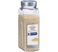 McCormick Culinary Whole Sesame Seed, 16 oz - One 16 Ounce Container of Hulled Whole White Sesame Seeds Perfect for Noodle Dishes, Sushi, Stir-Fries and Coating for Meat and Fish