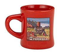 McCormick Deering Farmall F-20 Mug Red with Tractor