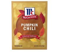 McCormick Limited Edition Seasoning Mix Packets - 5 Flavors to Choose From (Pumpkin Chili)