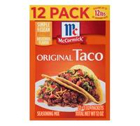 McCormick Original Taco Seasoning Mix - (12 - 1 Oz Packets)