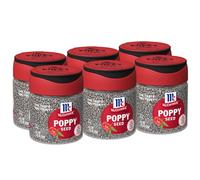 McCormick Poppy Seed, 35.4 Grams Unit (Pack of 6)