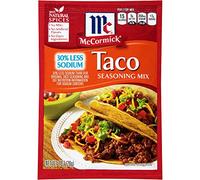 McCormick Taco Seasoning Mix 30% Less Sodium 28g Sachet