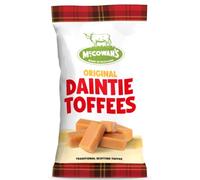 McCowan's Highland Toffee - Daintie Toffee's Bag 3 x 110g Bags - Traditional Scottish toffee - McCowans - Bite Sized Chews