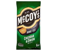 Mccoy's Cheese And Onion Crisps 6 X 27 G