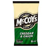 McCoy's Cheese & Onion Multipack 30g x 6 per pack - Pack of 2
