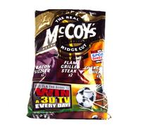 McCoys Meaty Crisps 6 Pack 210g