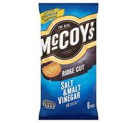 Mccoys Salt And Vinegar Crisps 6 X 30G