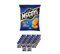 McCoy's Salt & Malt Vinegar Crisps Multipack, 26 x 45 g