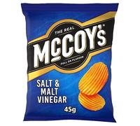 McCoy's Salt & Malt Vinegar Grab Bag Crisps 45g | Case of 36