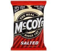 Mccoys Salted Ridge Cut Potato Chips 50 g (Pack of 36)