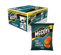 McCoy's Sharing Bag Crisps 65g - Pack Of 20 (Thai Sweet Chicken)