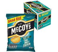 McCoy's Thai Sweet Chicken Crisps 47.5g Grab Bag, Case of 36