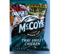 Mccoys Ridge Cut Thai Sweet Chicken Flavour Potato Crisps 50 G (pack Of 36)