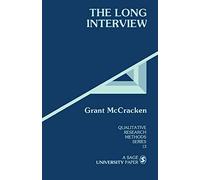 MCCRACKEN: THE LONG INTERVIEW (P): 13 (Qualitative Research Methods)