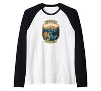 McCroskey State Park Idaho USA Hiking Camping Souvenir Raglan Baseball Tee