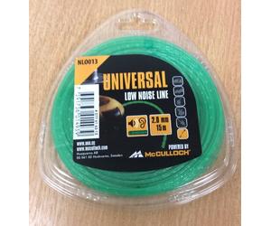 MCCULLOCH UNIVERSAL LOW NOISE STRIMMER TRIMMER LINE 2mm x 15m NLO013 577616313