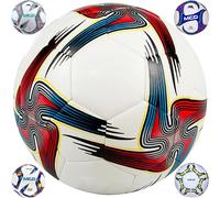 MCD SPORTS Size 5 Football, Size 4 Football, Size 3 Football Ball Lightweight Football for Boys, Girls, Kids, & Adults Soccer Ball Professional Club Team (Winner, 3)