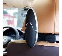 MCDA Car Coat Hanger for Bora 2019 2020 2021 2022 2023 2024 2025, Universal Foldable Clothes Holder Seat Back Multi-Function Car Hook Accessories,Schwarz