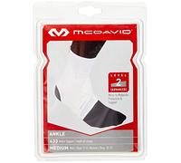 McDavid 433 - Ankle Support Mesh With Straps - Breathable Non-Neoprene Compression Ankle Support - Black or White