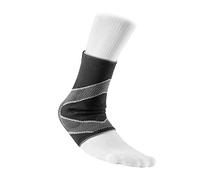 McDavid 5115-4 Way Elastic with Gel Buttresses Ankle Sleeve - Non-Neoprene Compression Ankle Support