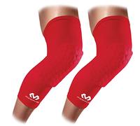 McDavid - 6446R - Knee compression sleeve - Hexpad - Unisex Adult - Knee pads sleeve - Prevents impact injuries - Very elastic - Indoor Sports - Basketball knee sleeve - (6446R)