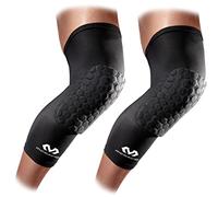 McDavid - 6446R - Knee compression sleeve - Hexpad - Unisex Adult - Knee pads sleeve - Prevents impact injuries - Very elastic - Indoor Sports - Basketball knee sleeve - (6446R)