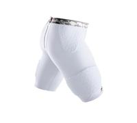 McDavid 7991 HexPad Wrap Around Basketball Short White - X-Large