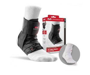 McDavid - Ankle Support Brace Unisex Adult - Lace Up Ankle Support - Prevents or recovers ankle injuries - Compression Sleeve - Adjustable Wrap (195R)