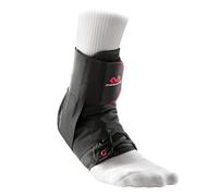 Mcdavid Ankle Support/W Stabiliser Straps, Prevent and Recovery from Ankle Sprains, Unisex, Black, Large