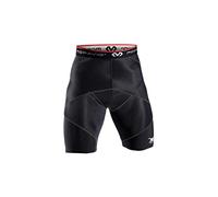 Mcdavid - 8200R - Compression Shorts - Cross Compression Technology - Adult Men's - Warm & Stabilise Muscles - High Stretch - Fitness, Running, Football, Martial Arts (8200R) Black