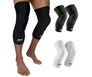 McDavid Hexforce 6446R-S Shin Guard L Red