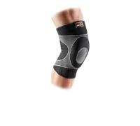 McDavid Knee Sleeve Elastic with Gel Buttress, Black, Large, 5125R-BK-L