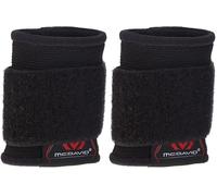 McDavid Men's 2 Way Elastic Sleeve Wrist Support-Black, X-Large, L/XL (Pack of 2)