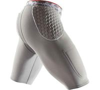 McDavid Mens Compression Shorts, Football Padded Shorts Girdle, 3 HEX Pads, HIPS & Tailbone Protection w/Cup Pocket