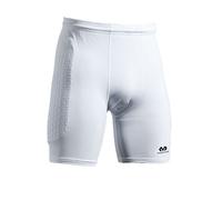 McDavid Men's Hex Sliding Compression Short, White, XXL