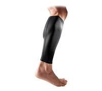 McDavid Pair Compression Reflective Calf Sleeves, Large, Ultra Black