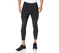 McDavid Unisex's HEX Goalkeeper 3/4 Tights, Black, 2X-Large