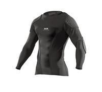 McDavid Unisex's HEX Goalkeeper Shirt DIVE, Black, Large