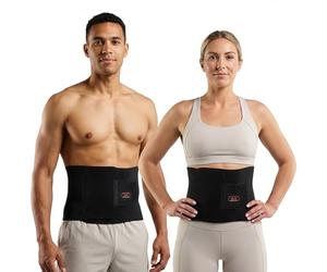 McDavid Unisex's Nylon Waist Trimmer-Black, Universal