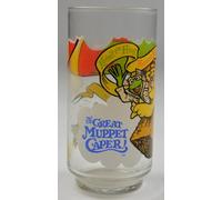 McDonald's 1981 Vintage Kermit, Fozzie, and Gonzo Great Muppet Caper Glass