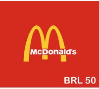 Mcdonalds BRL 50 Gift Card BR