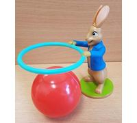 McDonalds Happy Meal Toy 2018 PETER RABBIT Movie Character BALL + HOOP